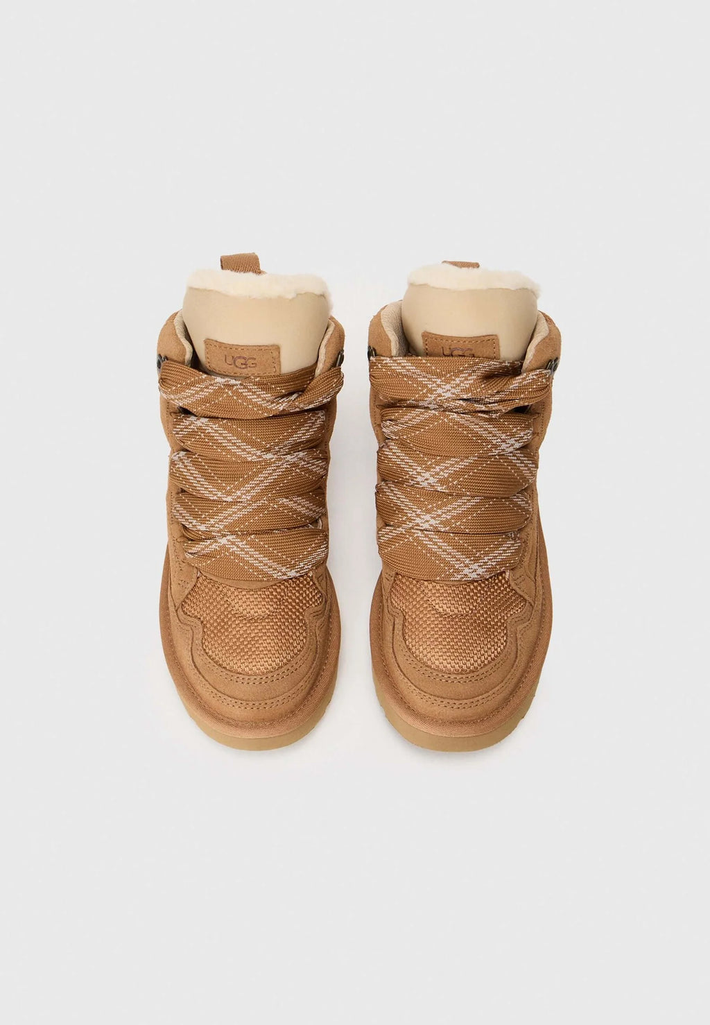 UGG Highmel High-Top Sneaker – Wool-Lined Women's Trainer | Chestnut, Sand, Black