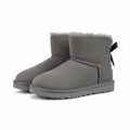 UGG Bailey Bow Mini Snow Boot – Warm-Lined, Grey | Women's 35–40