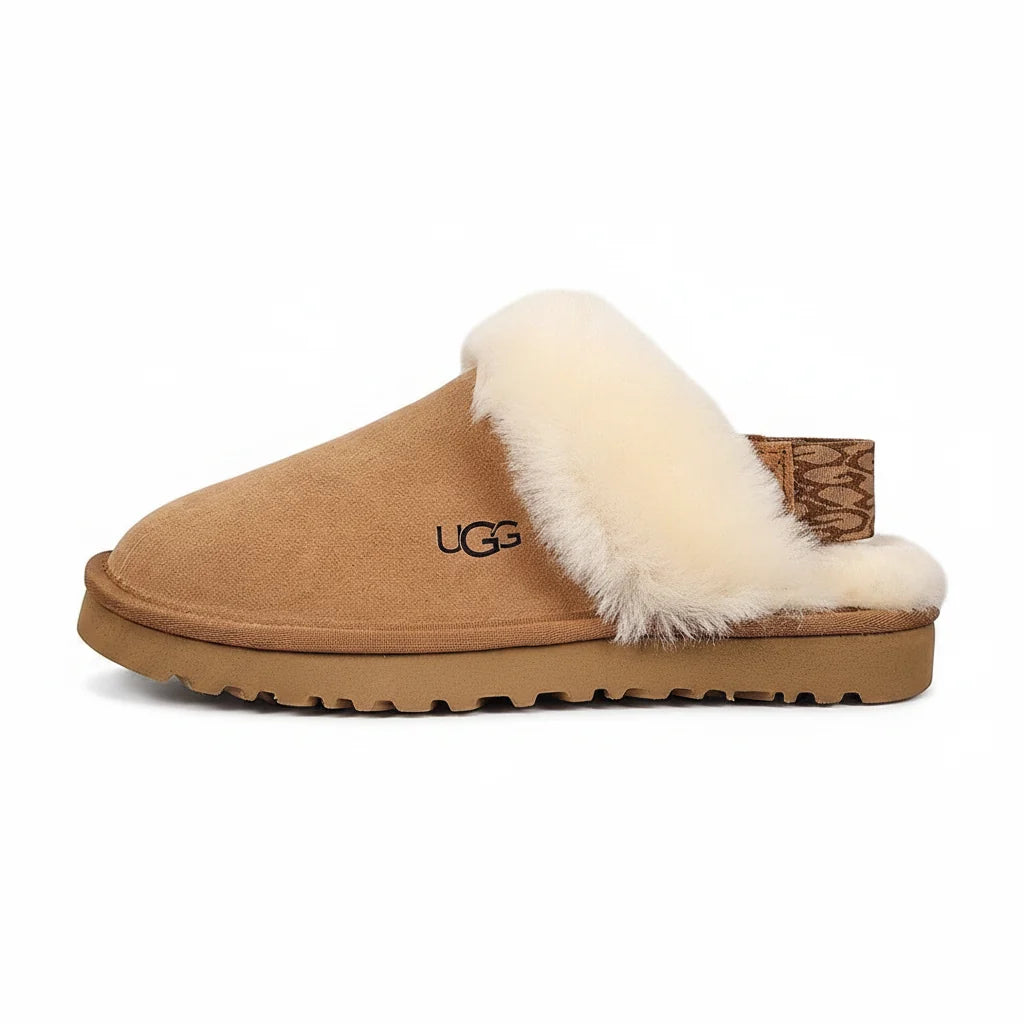 UGG Convertible Closed-Toe Slipper – Warm-Lined, Chestnut | Women's 35–40
