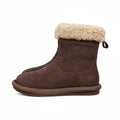 UGG Curly Shearling Snow Boot – Plush Textured, Warm-Lined, Coffee | Women's 35–40