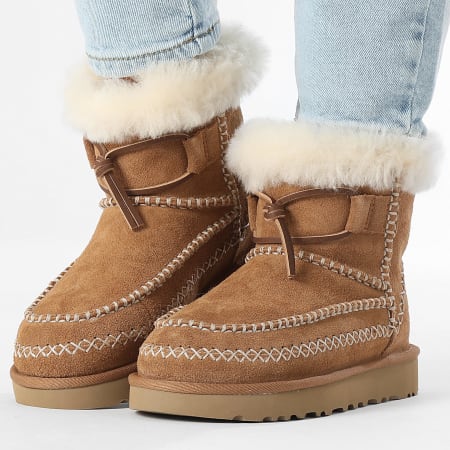 UGG Classic Mini Alpine Boot – Warm-Lined Women's Winter Boot | Chestnut, Brown